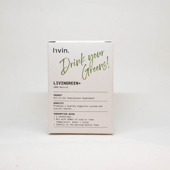 LIVINGREEN+ All-in-One Supergreens Drink