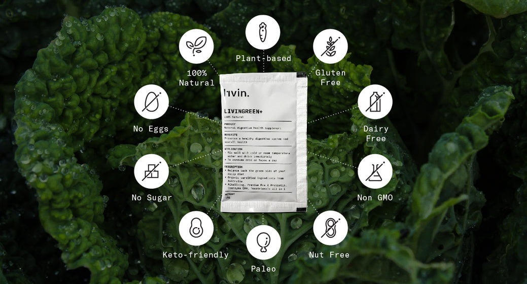 LIVINGREEN+ All-in-One Supergreens Drink